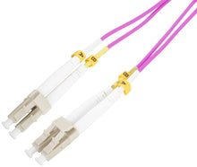 CE LC - LC connector multimode duplex fibre patch leads