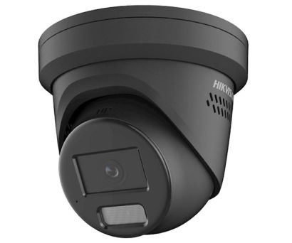 Hikvision AcuSense 8MP(4K) Darkfighter Turret (2.8mm) IP Camera Built in Mic DS-2CD2386G2H-IU Black