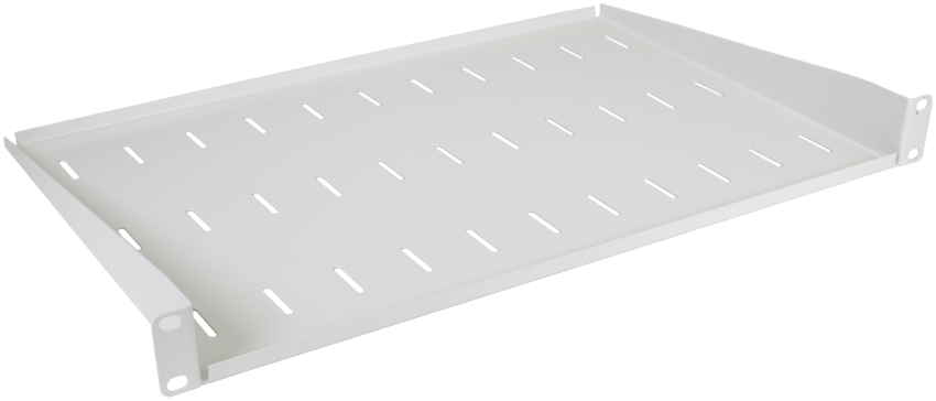 300mm deep front mounting modem shelf 1U