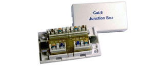 Cat6 UTP junction box