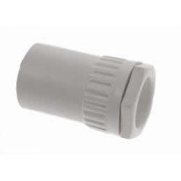 PVC rigid conduit female adaptor 25mm white