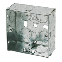 Metal back box